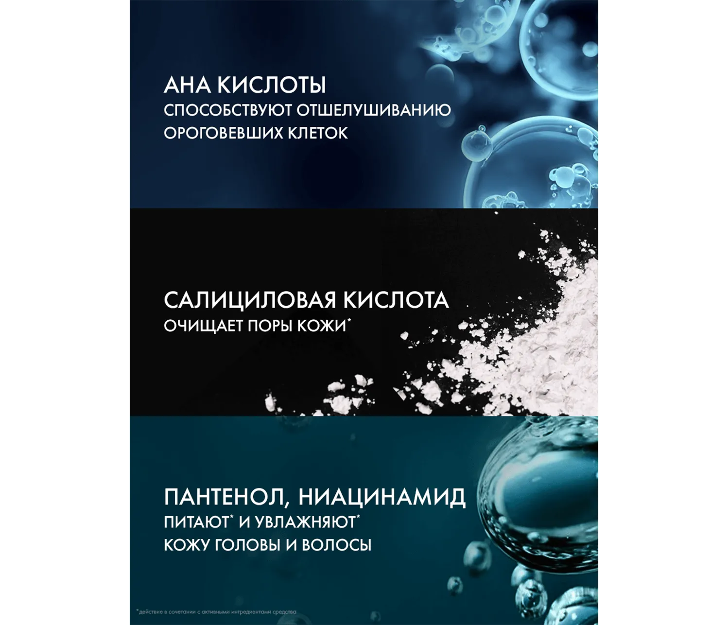 Фото 3:  Шампунь-пилинг против перхоти Derma Expert Контроль жирности 1 л